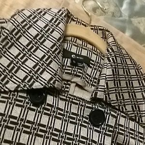 E BY ECI Black Jacket Size 10